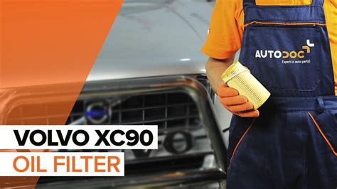 volvo xc90 oil filter location